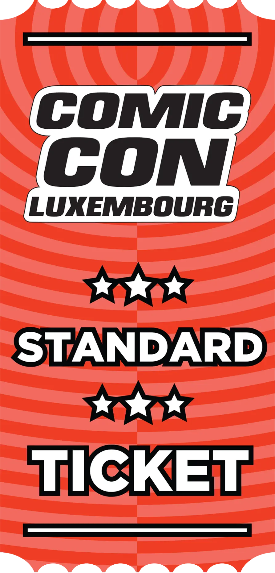 comic con luxembourg standard tickets